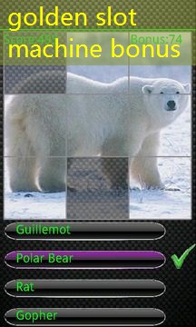 golden slot machine bonus