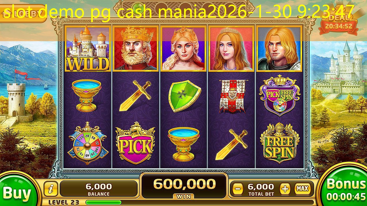 slot demo pg cash mania