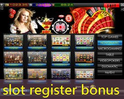 slot register bonus