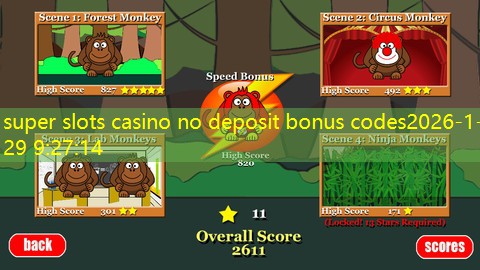 super slots casino no deposit bonus codes