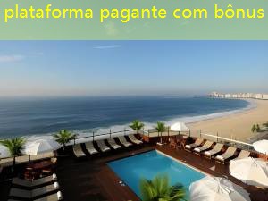 plataforma pagante com bônus