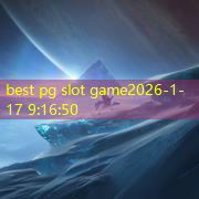 best pg slot game