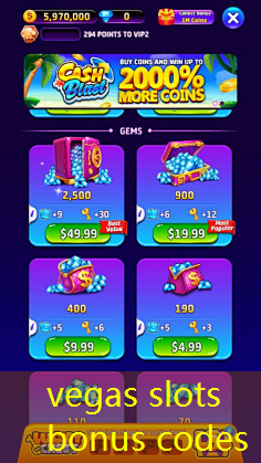 vegas slots bonus codes