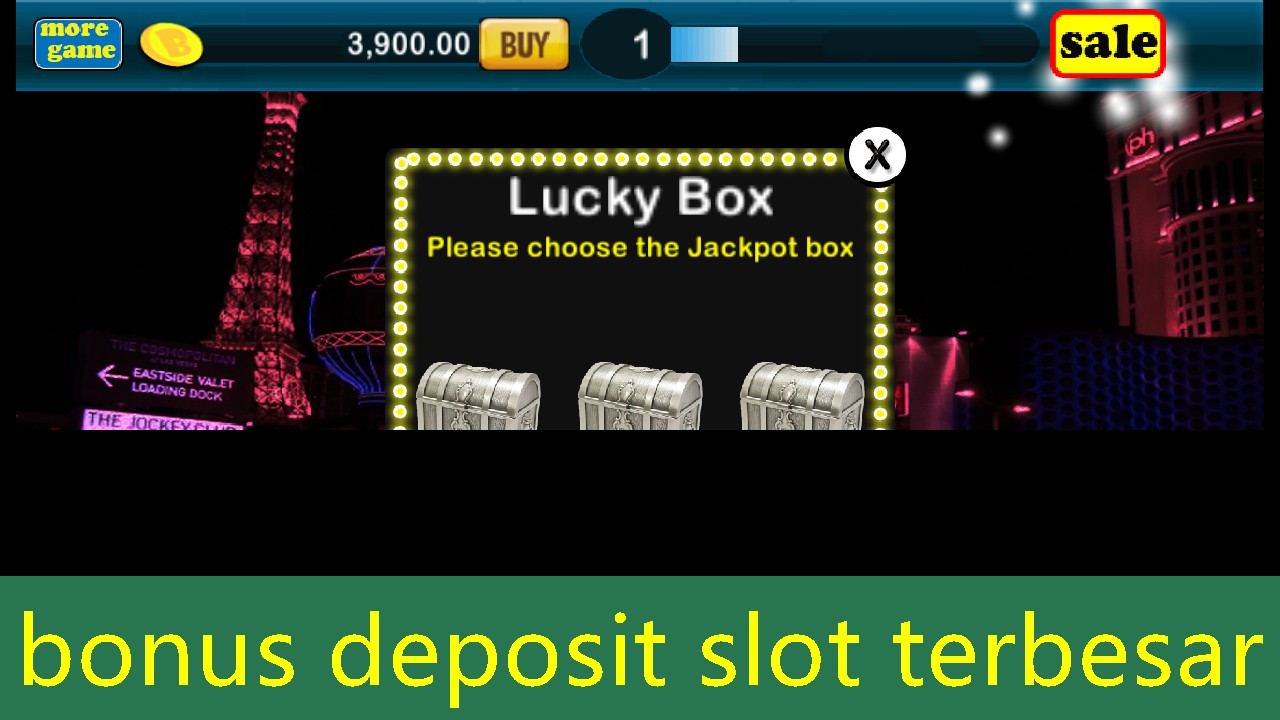 bonus deposit slot terbesar