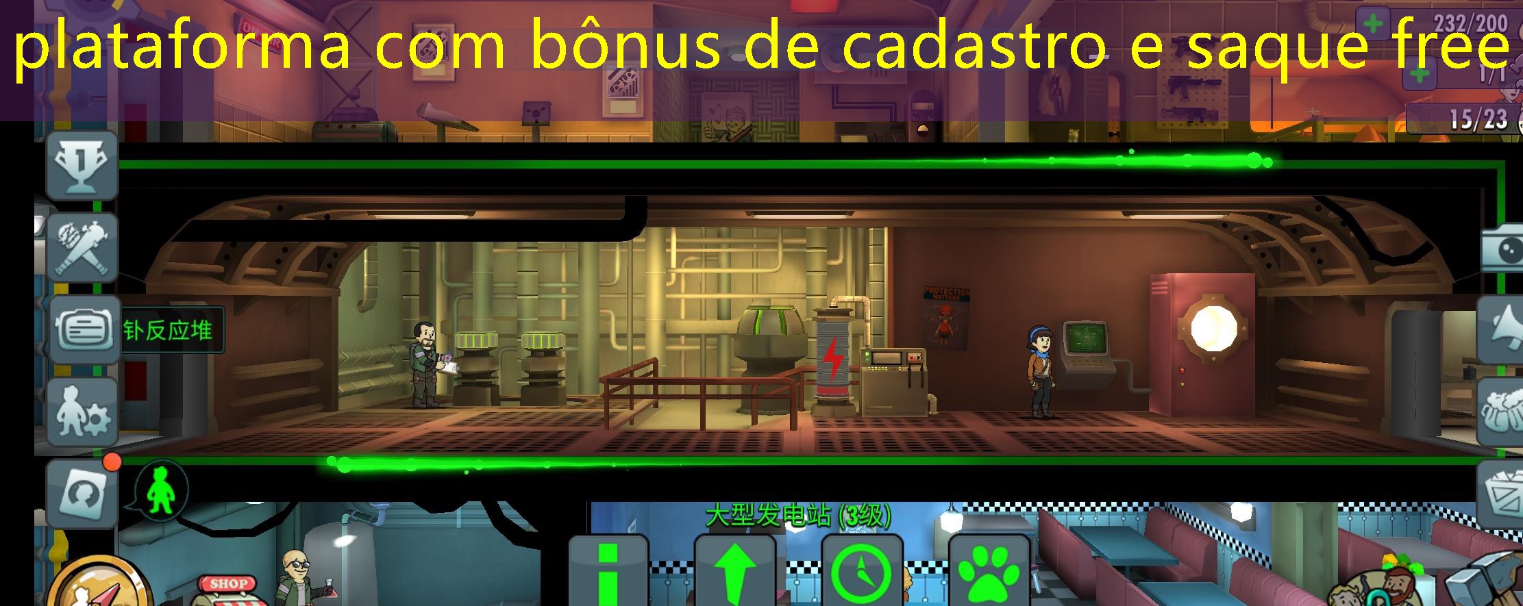 plataforma com bônus de cadastro e saque free