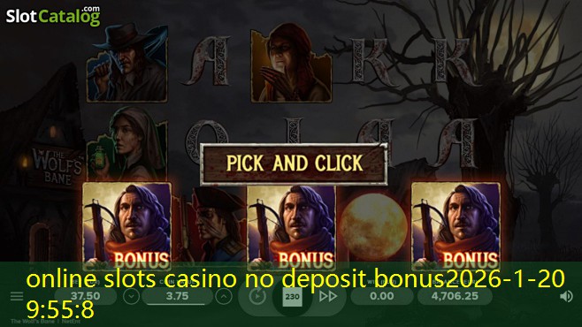 online slots casino no deposit bonus