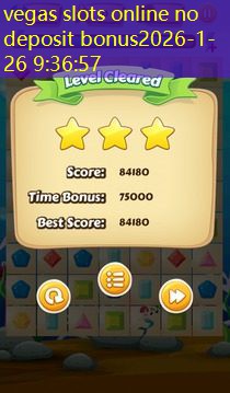 vegas slots online no deposit bonus