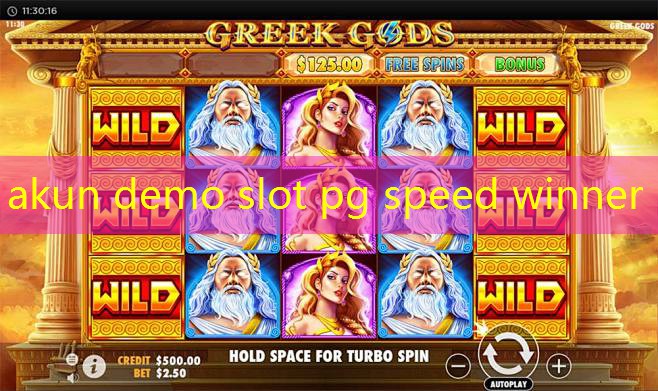 akun demo slot pg speed winner