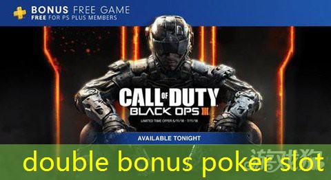 double bonus poker slot