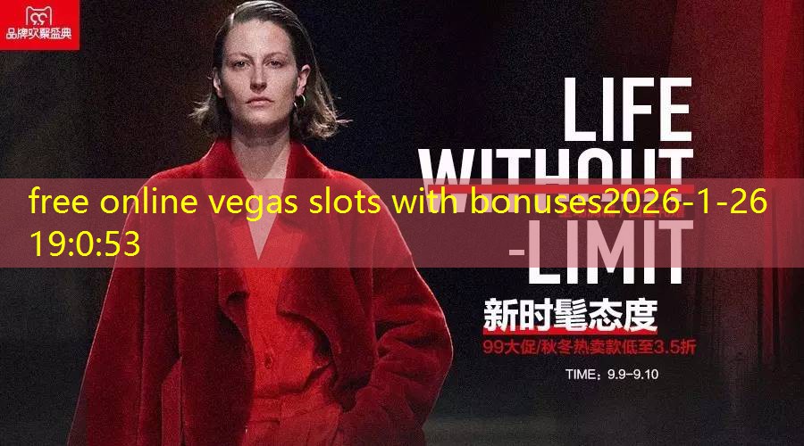 free online vegas slots with bonuses