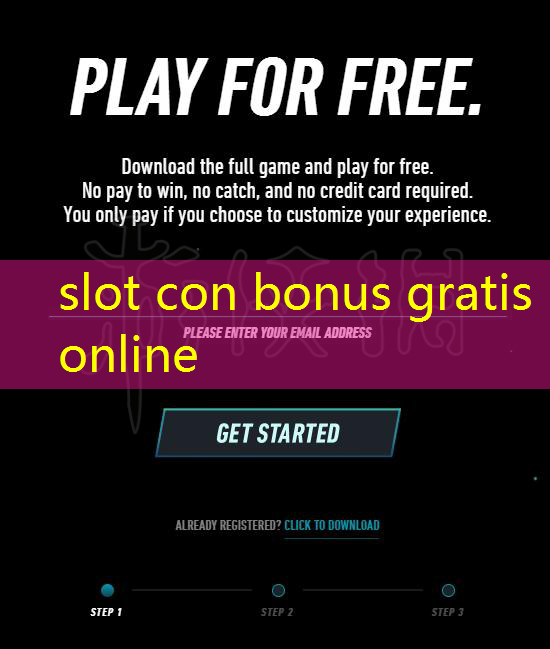 slot con bonus gratis online