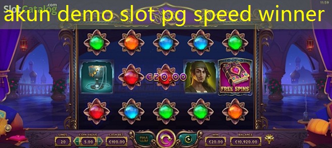 akun demo slot pg speed winner