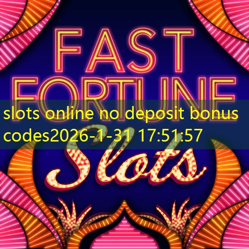 slots online no deposit bonus codes