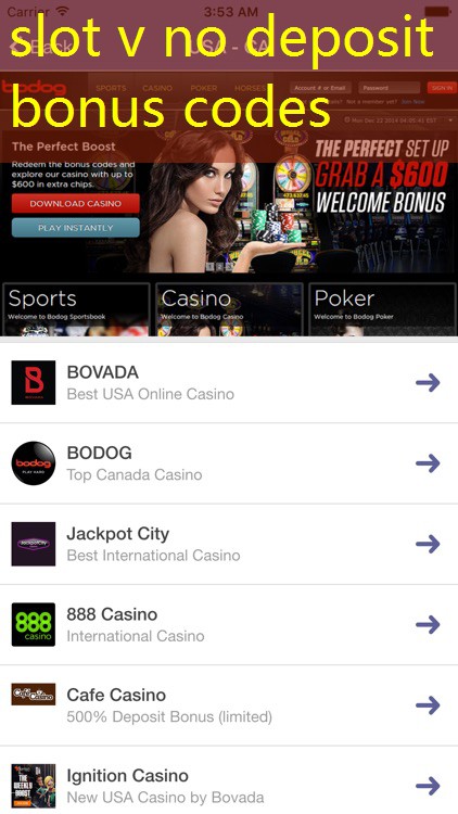 slot v no deposit bonus codes slot v no deposit bonus codes