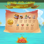 gossip slots casino bonuses gossip slots casino bonuses