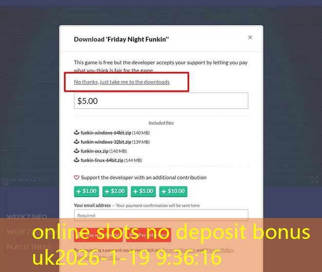 online slots no deposit bonus uk