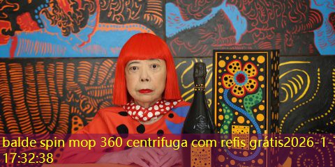 balde spin mop 360 centrifuga com refis grátis