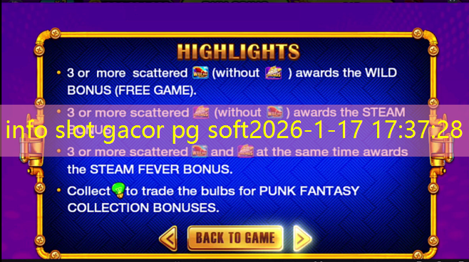 info slot gacor pg soft