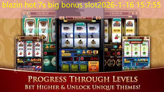 blazin hot 7s big bonus slot