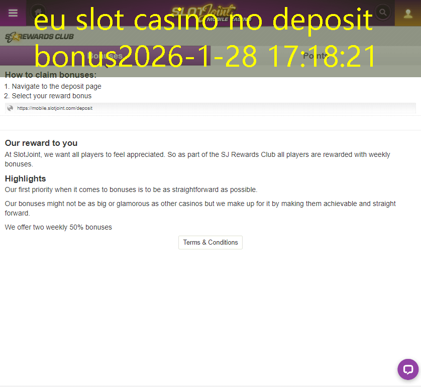 eu slot casino no deposit bonus eu slot casino no deposit bonus