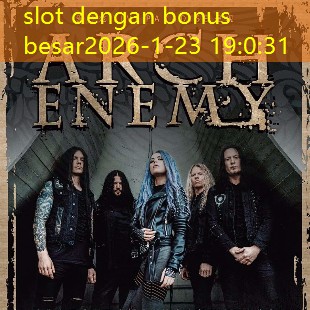 slot dengan bonus besar