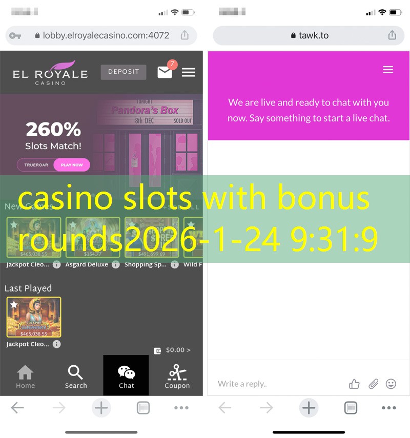 casino slots with bonus rounds