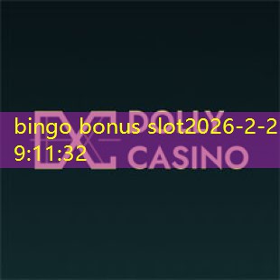 bingo bonus slot bingo bonus slot